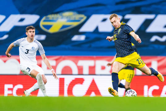Dejan Kulusevski of Sweden