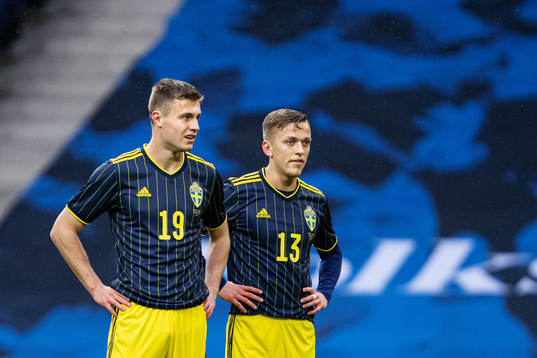 Mattias Svanberg and Jesper Karlsson of Sweden