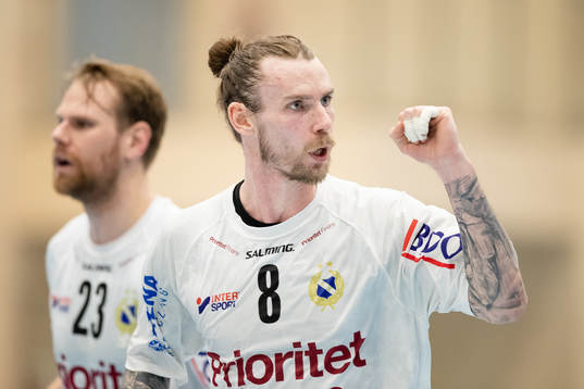 Redbergslids Tobias Johansson jublar