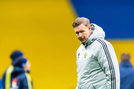 Assistant coach Peter Wettergren of Sweden