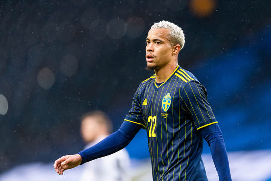 Robin Quaison of Sweden