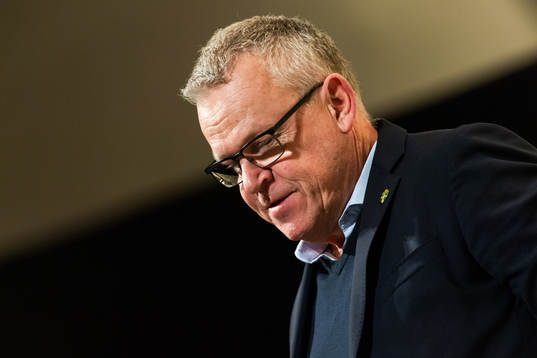 Janne Andersson, head coach of Sweden