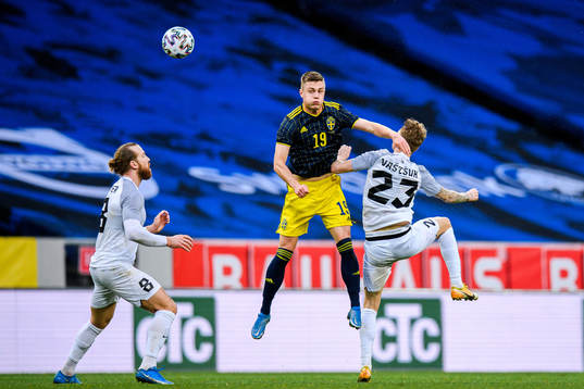 Mattias Svanberg of Sweden against Bogdan Vastsuk of Estonia