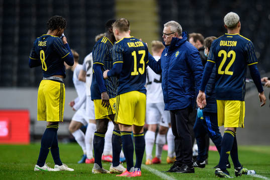 Janne Andersson, head coach of Sweden