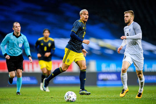 Robin Quaison of Sweden