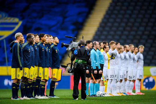 The lineup of Sweden