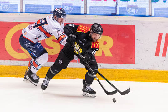 Växjös Martin Lundberg och Brynäs Chad Billins