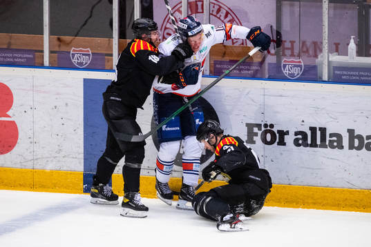Brynäs Anton Rödin och Växjös Marcus Sylvegård