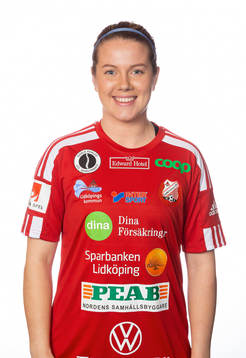 Lidköpings målvakt Sara Fröjd
