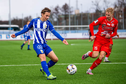IFK Göteborgs Noah Alexandersson och Värnamos Victor