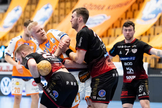 Kristianstads Johan Nilsson mot HK Malmös Anton