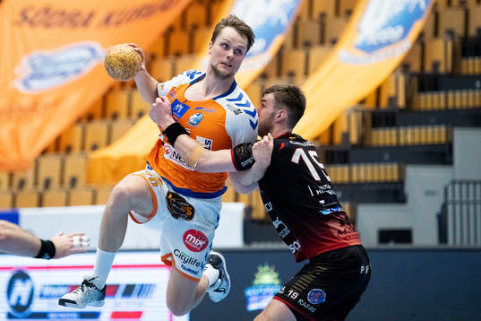 Kristianstads Emil Frend Öfors och HK Malmös Otto