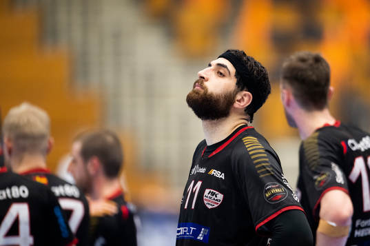HK Malmös Kassem Awad deppar
