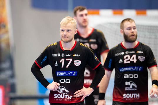 HK Malmös Hampus Jildenbäck deppar