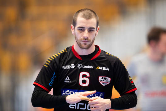 HK Malmös Simon Nyberg deppar