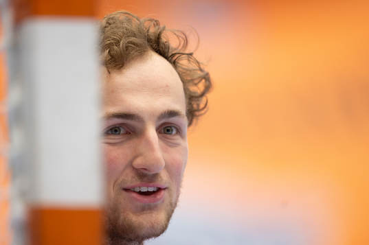 Kristianstads målvakt Gustaf Banke