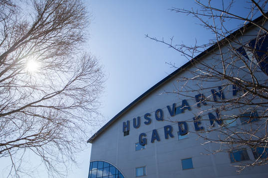 Exteriör av Husqvarna Garden