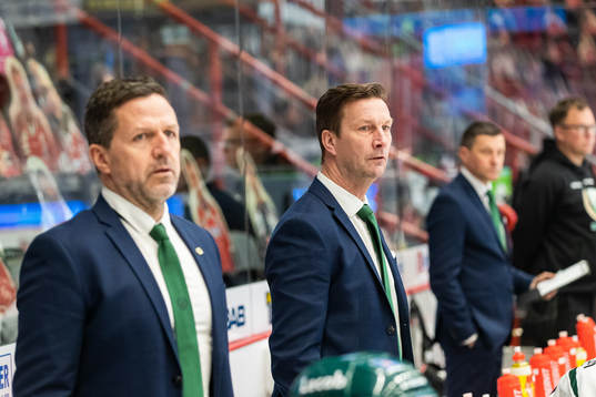 Färjestads assisterande tränare Thomas Rhodin, tränare