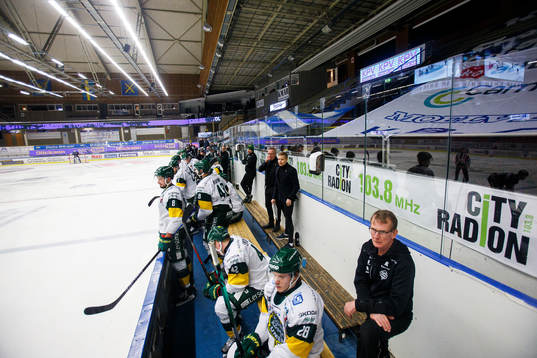 Björklövens tränare Hans Wallson