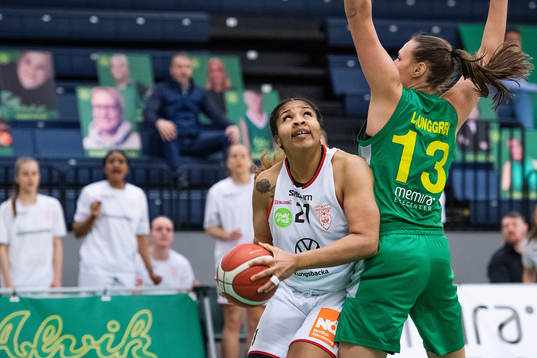 Högsbos Alexis Hyder och Alviks Elin Ljunggren