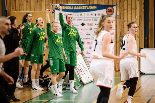 Alviks spelare jublar