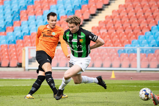 Västerås Viktor Prodell och GAIS August Wängberg