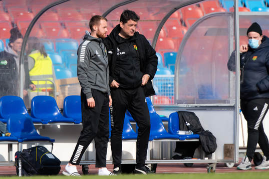 GAIS David Sterner och läkare Mats Börjesson