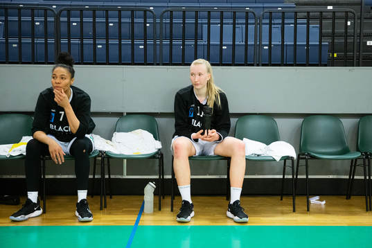Luleås Chioma Nnamaka och Matilda Ekh