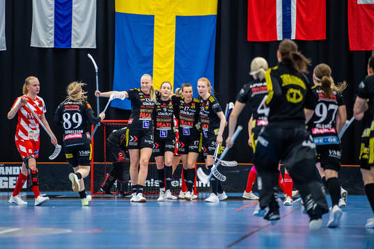 Endres spelare jublar