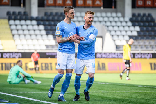 Malmö FFs Sören Rieks jublar