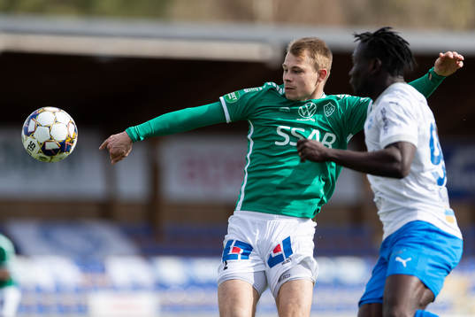 Brages Alexander Zetterström och Värnamos Alhassan A