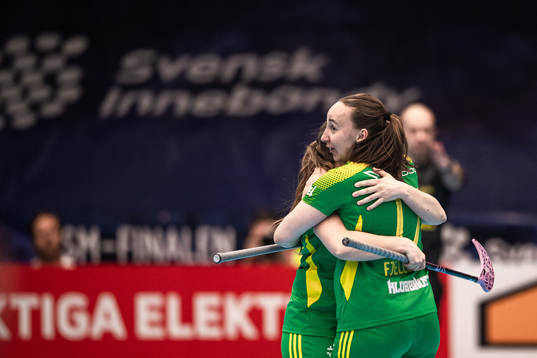 Thoréngruppens Cornelia Fjellstedt jublar