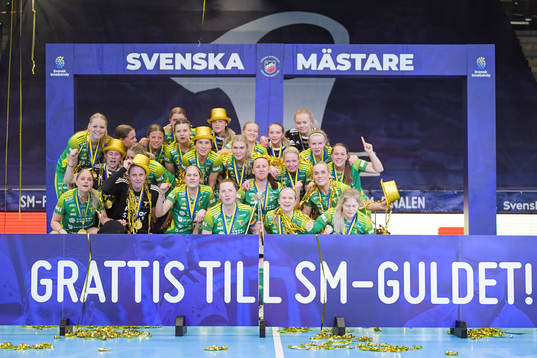 Thoréngruppens spelare jublar