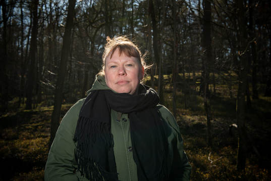 Ann-Marie Svanberg från innebandyklubben IBK Göteborg