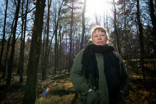 Ann-Marie Svanberg från innebandyklubben IBK Göteborg