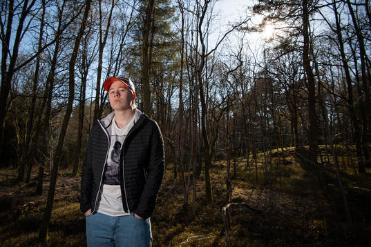 Anton Svanberg från innebandyklubben IBK Göteborg
