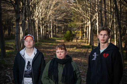 Anton och Ann-Marie Svanberg, och Fredrik från