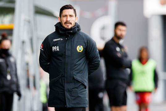Hammarbys tränare Pablo Pinones-Arce