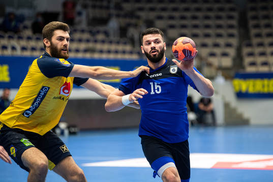 Sveriges Jack Thurin och Kosovos Deniz Terziqi