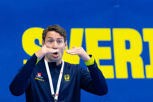 Sveriges förbundskapten Glen Solberg