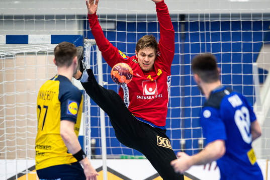 Sveriges målvakt Peter Johannesson