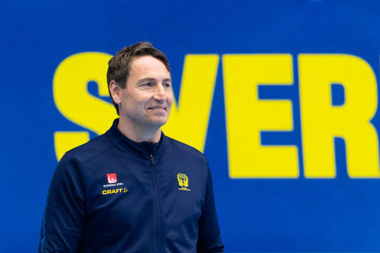 Sveriges förbundskapten Glen Solberg