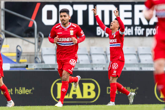 IFK Göteborgs Tobias Sana jublar