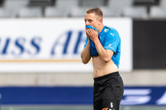 Halmstads Joel Allansson deppar
