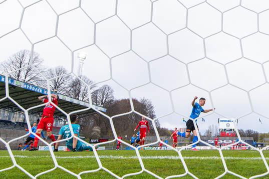 Halmstads Markus Antonsson jublar