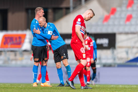 Halmstads Alexander Berntsson och Andreas Johansson