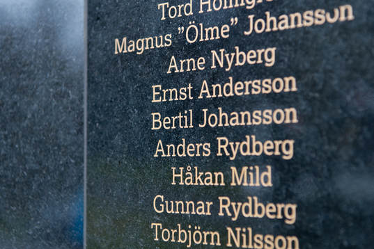 IFK Göteborgs bortgångne tidigare spelare Bertil "Bebben"