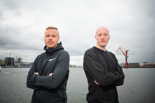IFK Göteborgs Kolbeinn Sigthorsson och Häckens Valgeir