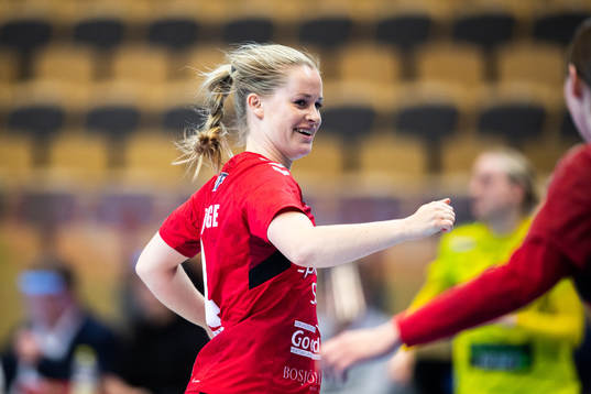 Höörs Evelina Källhage jublar