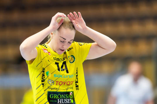 Sävehofs Linnea Pettersson deppar
